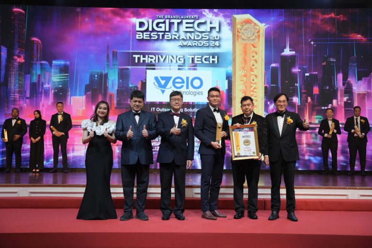 Velo Technologies receives Digitech best brands awards 2024.
